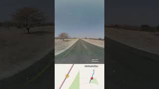 41.50km Ghanzi Driving in #Botswana with #streetview