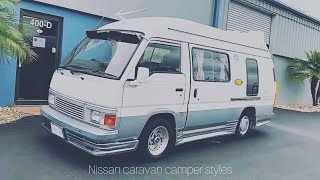 nissan caravan camper van styles