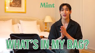 Exclusive! ตามไปบุกห้องพัก ‘แบมแบม’ พร้อมส่อง What's in my bag ฉบับปารีสแฟชั่นวีค l MINT MAGAZINE