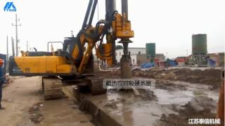 TYSIM PILING RIG CONSTRUCTION VIDEO(KR80)