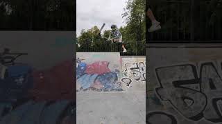 🛴Какие трюки я сделал#shorts #automobile #трюковой #skateboarding #бэкфлип