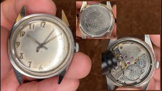 Citizen Caliber: 0201 Vintage Japan watch manual winding 18000 bph movement sound, Appearance etc.