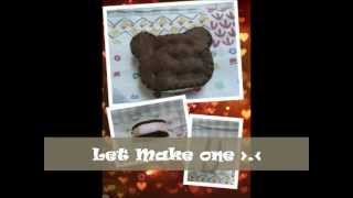 How to make a kawaii Rilakkuma Ice cream Sandwich plushie tutorial