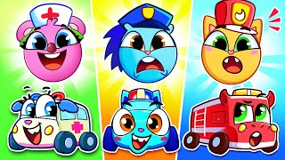 Brave Ambulance Rescue Team Song 🚑 Kids Songs & Nursery Rhymes