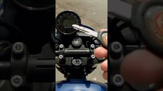 ROYAL ENFIELD SCRAM 411 KEY IS TOO OLD AS COMPARED TO CURRENT CLASSIC AND METEOR