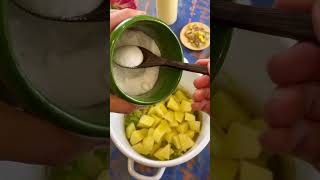 Potato and leek soup #shorts #short #shortvideos #vegan #soups