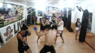 Palhinha do treino de MMA CT Bruno Cilla Com Carlão Oss