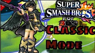 Super Smash Bros for Nintendo 3DS Classic Mode with Dark Pit (Old!)