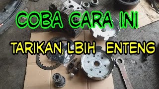 Cara buat tarikan motor jadi enteng ||kinyox motor