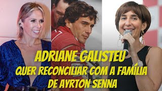 Adriane Galisteu Busca Paz com Família De Ayrton Senna Após Anos De Desentendimentos