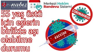 Acaba eşim de benimle birlikte aşı olabilecek mi? Covid 19 - Biontech aşısı için hastaneden randevu