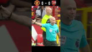 Manchester United vs Arsenal 2022 Premier League Highlights #short #shorts #football #youtube