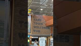 Cape Town international airport’s international terminal #viral #capetownairport #shorts