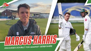 "BIG SCORE" | Harris Reacts To Tremendous Double Ton 💯