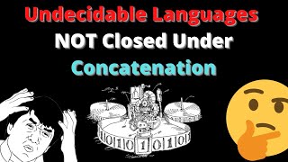 Undecidable Languages NOT Closed Under Concatenation