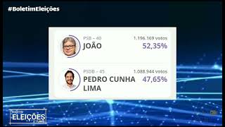 Reeleição na PB - Boletim Eleições: 2° Turno