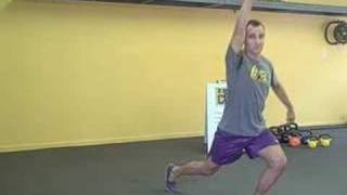 How to perform and Snatch/Lunge Combo