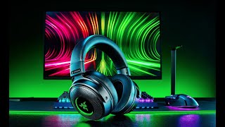 Razer Kraken V3 Pro - Ultra Light Comfort for Gaming Immersion