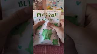 animal blind bag 2! ✨ 🐸 #blindbag #papercraft #papersquishy #unboxing #asmr #shorts #animals #tiger