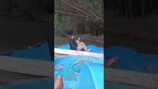 Boating in lake of Rana Resort Park #travelvlog #enjoy #ytshorts