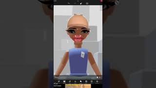 Turning a Roblox avatar into a slay baddie. LOL||#shorts