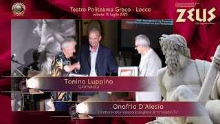 ACC. ITALIA IN ARTE NEL MONDO ASS. CULT. PREMIO "UBALDO LAY" 2023 TONINO LUPPINO-ONOFRIO D'ALESIO