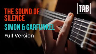 The Sound Of Silence - Simon & Garfunkel | EASY Guitar Lessons TAB - Guitar Tutorial