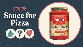 Review: Mutti Sauce for Pizza