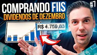 🤑 Olha esses dividendos! COMPRANDO FUNDOS IMOBILIÁRIOS | Nadando no Dinheiro #7