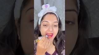 🔴+🟠+💖 =??? Next What..#viral #ytshorts #shorts #makeup #lipcombo