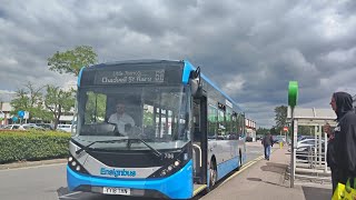 First Ensignbus 706 YY18 THN on the 66 Grays Bus Stn - Tilbury ASDA