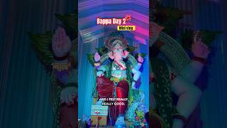 Ganpati Bappa Morya✨ Bappa day 2 vlog #ganpatibappa  #ganpati #minivlog #shorts