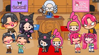 MELODY and  KUROMI Separated At Birth | Toca Life Story | Toca Boca