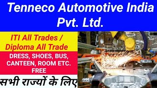 Tenneco Automotive India Private Limited | 10th , 12th Fresher jobs Bawal | New Placement jobs 2022