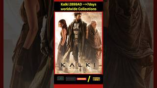 Kalki2898AD 7Days worldwide Collections |Prabhas, Amitabh Bachchan|#movieupdates #collections #kalki