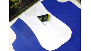 how to stitch invisible zip infront of kaftan/senator dress.