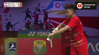 F MD Leo Rolly C - Daniel M vs K ASTRUP - A RASMUSSEN Indonesia Masters 2024 #badminton