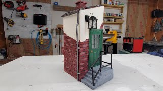 Part One: A Miniature Lantern and a Rain Gutter on My Miniature House