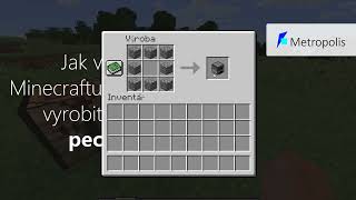 |Minecraft| - Jak vyrobit pec