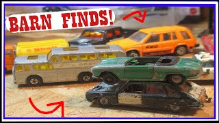 Barn Finds! - VERY OLD Majorette and vintage diecast cars!