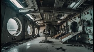 ABANDONED SPACE STATION – Post apocalyptic ambience with subtle Sci Fi music (for sleep) [S14:P3]