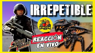 Reaccionando a STARSHIP TROOPERS: Esta Película Es Un Milagro de Mariano Rodriguez REACCION