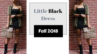 5 CHIC Ways to style your LBD this 'Fall 2018'