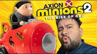 Juguete GRU MINIONS 2 - PROMO AXION Energy Estación de Servicio - Unboxing | Oye Tomy Lee