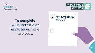 Voting by post or by proxy in Northern Ireland at the UK general election