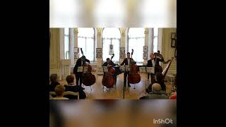 Boguslaw Furtok - 3 Pieces for quartet doublebasses, 3 Part