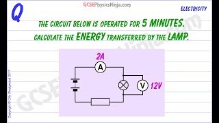 Electrical Energy Calculations - Physics Tutorial