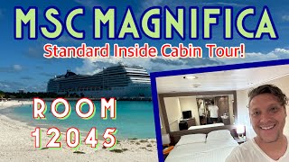 ROOM TOUR: MSC Magnifica Standard Interior Stateroom 12045