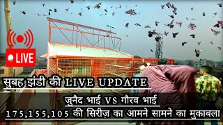 जुनैद भाई VS गौरव भाई 175,155,105 की सिरीज़ का आमने सामने का मुकाबला @Moradabadipigeonlovers