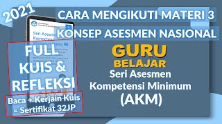 Konsep Asesmen Nasional (Materi 3)